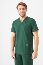 Univerzální lékařská blůza, Uniformix TEAM T1260, Hunter Green 