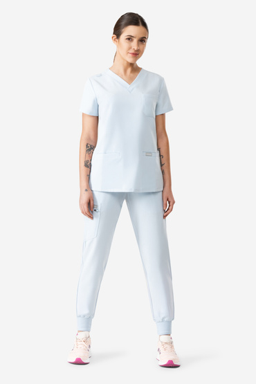 Medicínský set Uniformix RayOn, blůza 3000 + kalhoty 3020. Sky blue